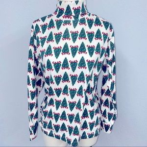 Women’s Christmas tree turtleneck sz M